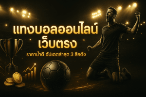 แทงบอลออนไลน์ เว็บตรง