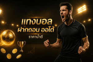 แทงบอล ฝากถอน ออโต้