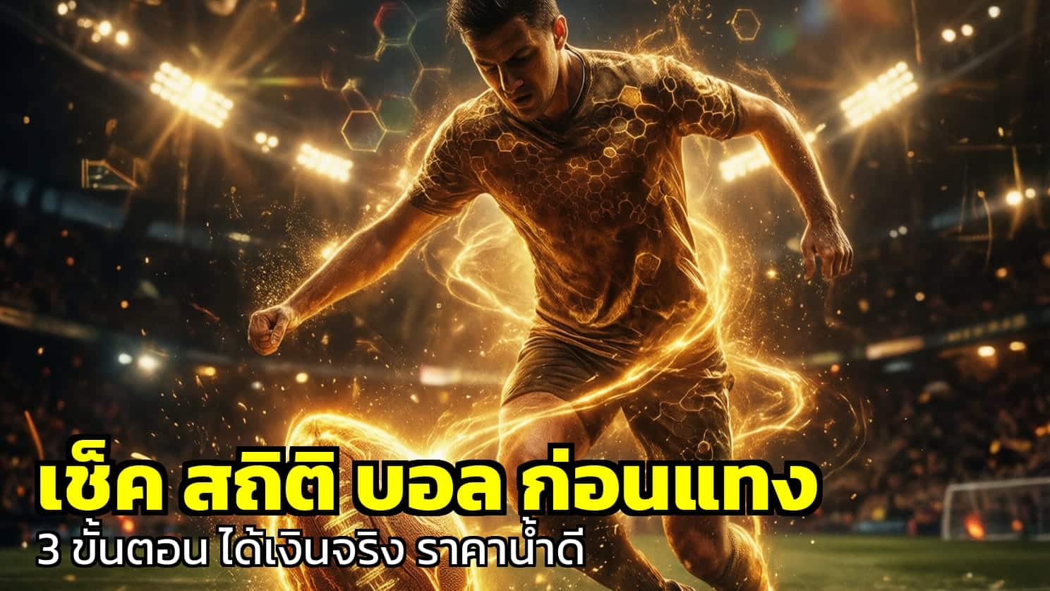 เช็ค สถิติ บอล ก่อนแทง