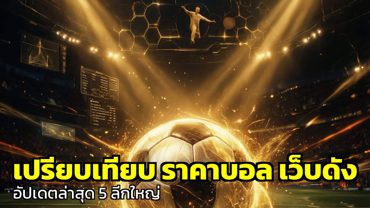 เปรียบเทียบ ราคาบอล เว็บดัง